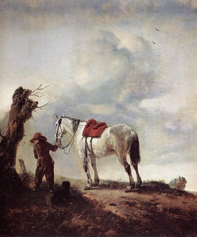 WOUWERMAN, Philips The White Horse qrt Sweden oil painting art